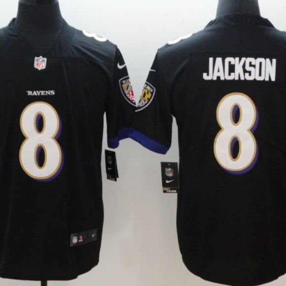 Baltimore Ravens Jersey #8 Jackson - Picture 1 of 1